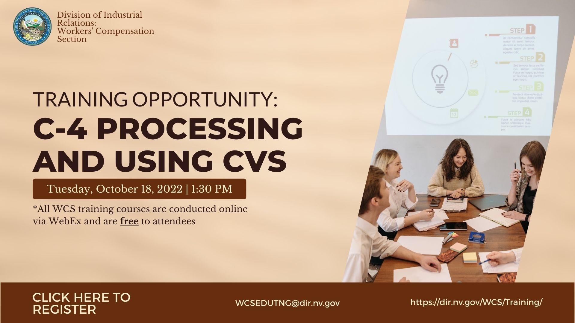 C-4 Processing and Using CVS Training